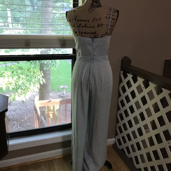 Romeo + Juliet Couture Light Blue Jumpsuit NWT New - Picture 4 of 8